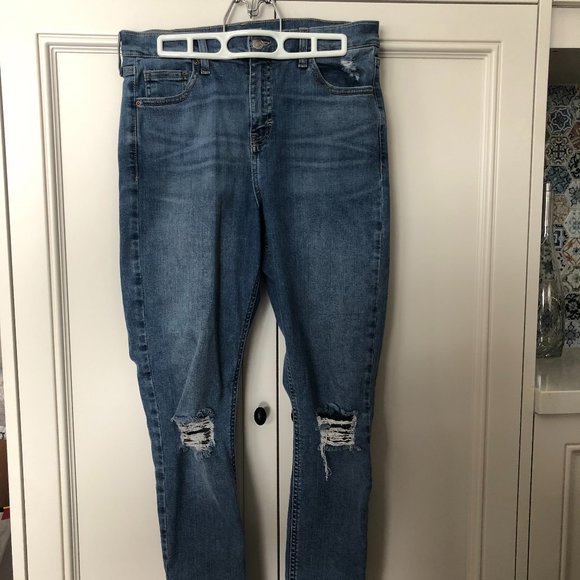 Topshop Jamie Ripped Jeans - Picture 1 of 3
